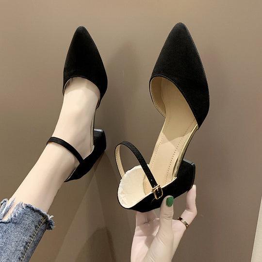 Damen elegante Slingback-Pumps mit schickem Absatz EB