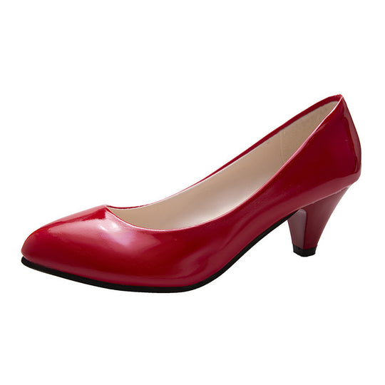 Damen elegante Pumps mit klassischem Design und bequemer Absatzhöhe Heidi Mode