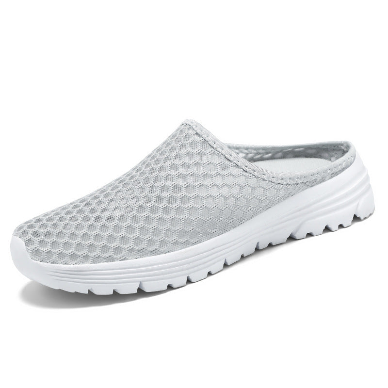 Damen Luftige Clogs mit atmungsaktivem Netzdesign EB