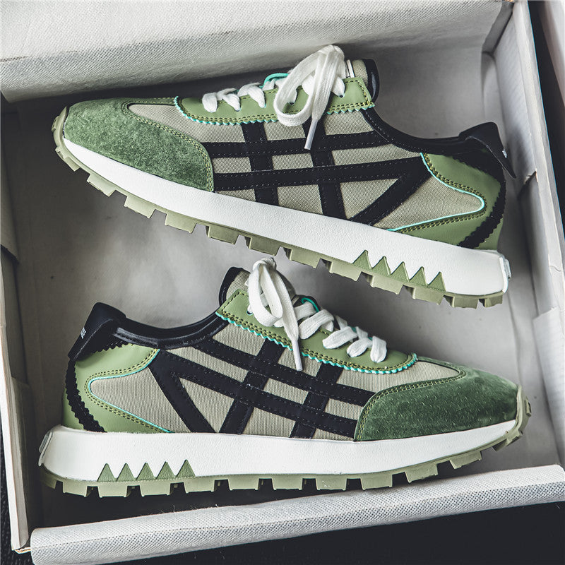 Damen Sportliche Sneaker im Retro-Stil EB
