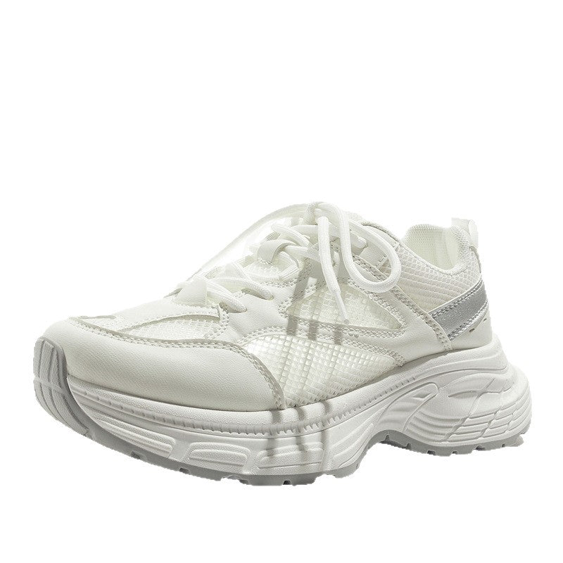 Damen Lauf-Sneaker mit atmungsaktivem Mesh-Obermaterial und stoßdämpfender Sohle EB
