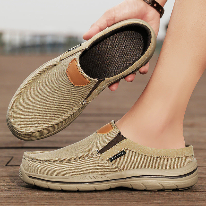 Damen Casual Slip-On Schuhe mit elastischem Einstieg EB