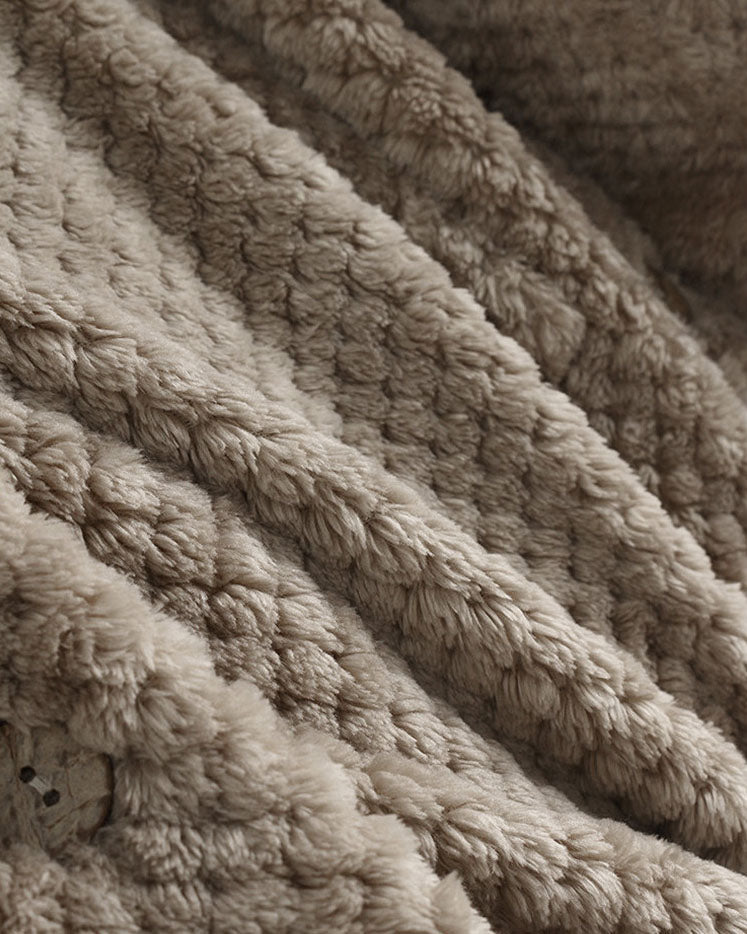 EB | Abgerundeter Saum Kapuzen Sweatshirtjacke