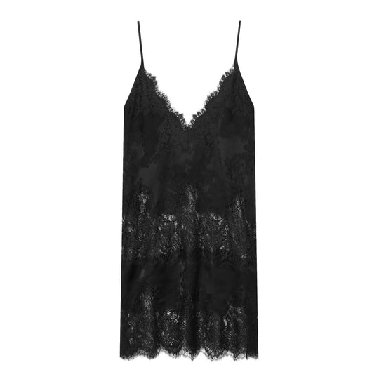 Damen Spitzen-Camisole mit verführerischem V-Ausschnitt und elegantem Spitzenbesatz EB