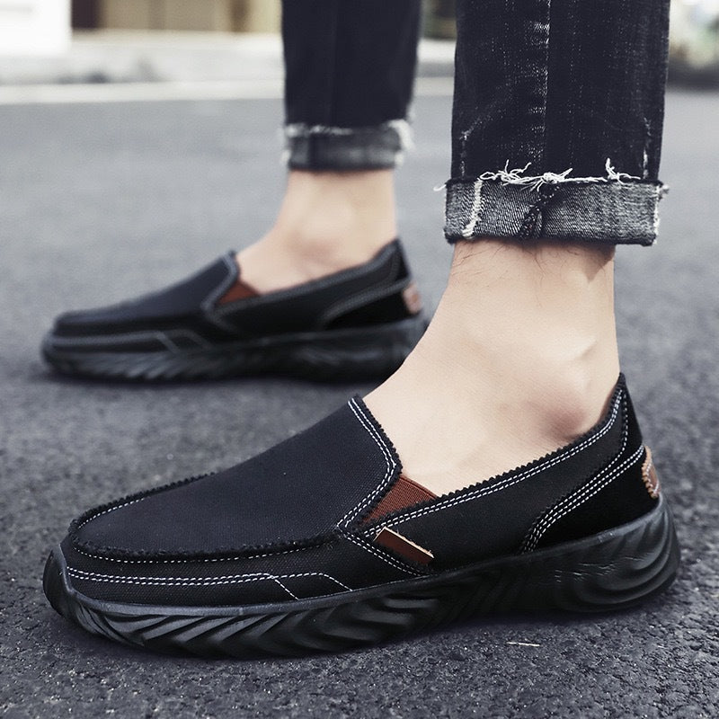 Damen Atmungsaktive Slip-On Freizeitschuhe EB
