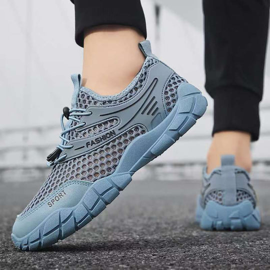 Damen Atmungsaktive Laufschuhe mit flexiblem Mesh-Obermaterial und rutschfester Sohle EB