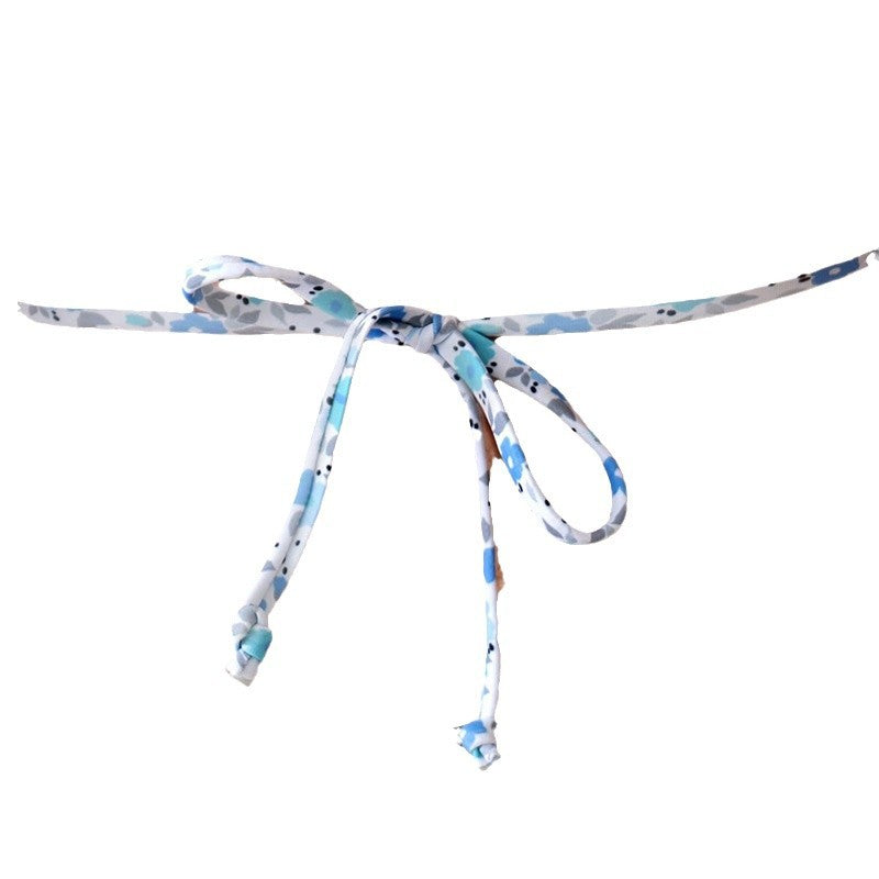 Damen Triangel-Bikini mit romantischem Blumenmuster EB 1781605326