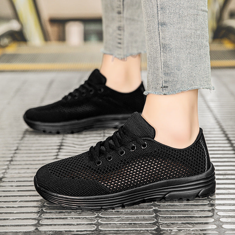 Damen Atmungsaktive Freizeitsneaker mit rutschfester Sohle und modernem Design EB