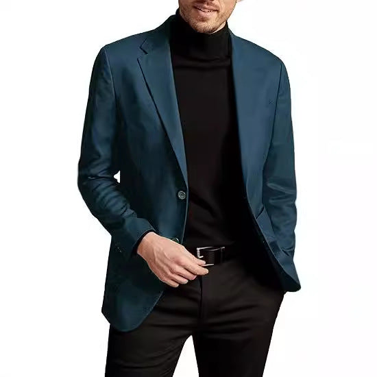 Herren eleganter Blazer mit modernem Schnitt und praktischen Taschen EB