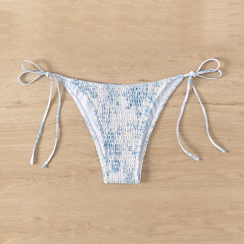 Damen Bikinislip mit verspielten Bindebändern EB
