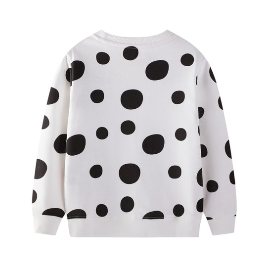Mädchen Sweatshirt mit fröhlichem Bienenmotiv EB