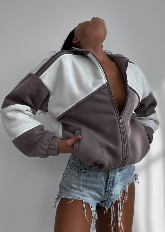 EB | Panel-Zipper-Jacke