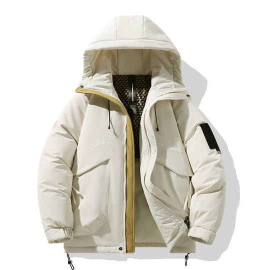 Damen Winter-Pufferjacke mit isolierendem Innenfutter und verstellbarem Kapuzensystem EB