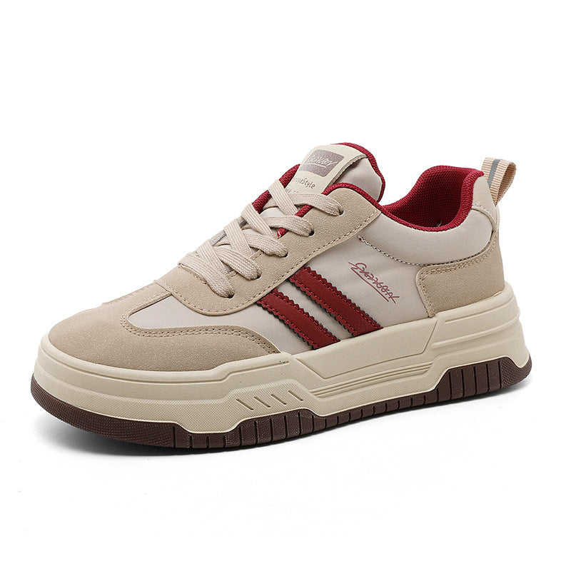 Damen sportive Trend Sneakers mit ergonomischer Dämpfung und atmungsaktiver Obermaterialstruktur EB