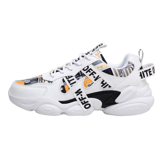 Damen Sportliche Chunky Sneakers mit einzigartigem Design und atmungsaktiver Oberflächenstruktur EB