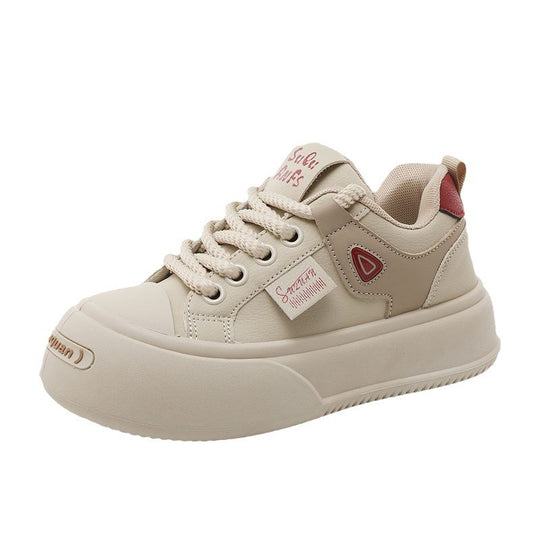 Damen Sneakers mit modischem Design und erhöhter Plateau-Sohle EB