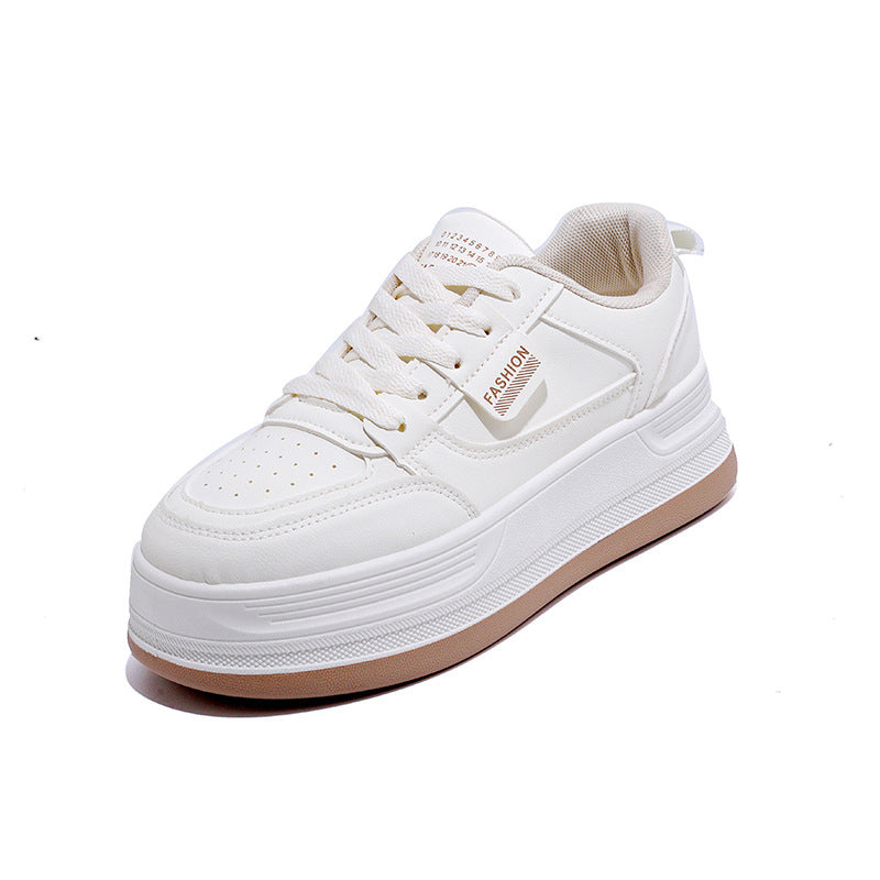 Damen modische Sneakers mit dicker Sohle und atmungsaktiver Oberfläche EB