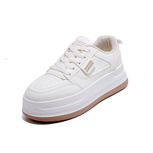 Damen modische Sneakers mit dicker Sohle und atmungsaktiver Oberfläche EB