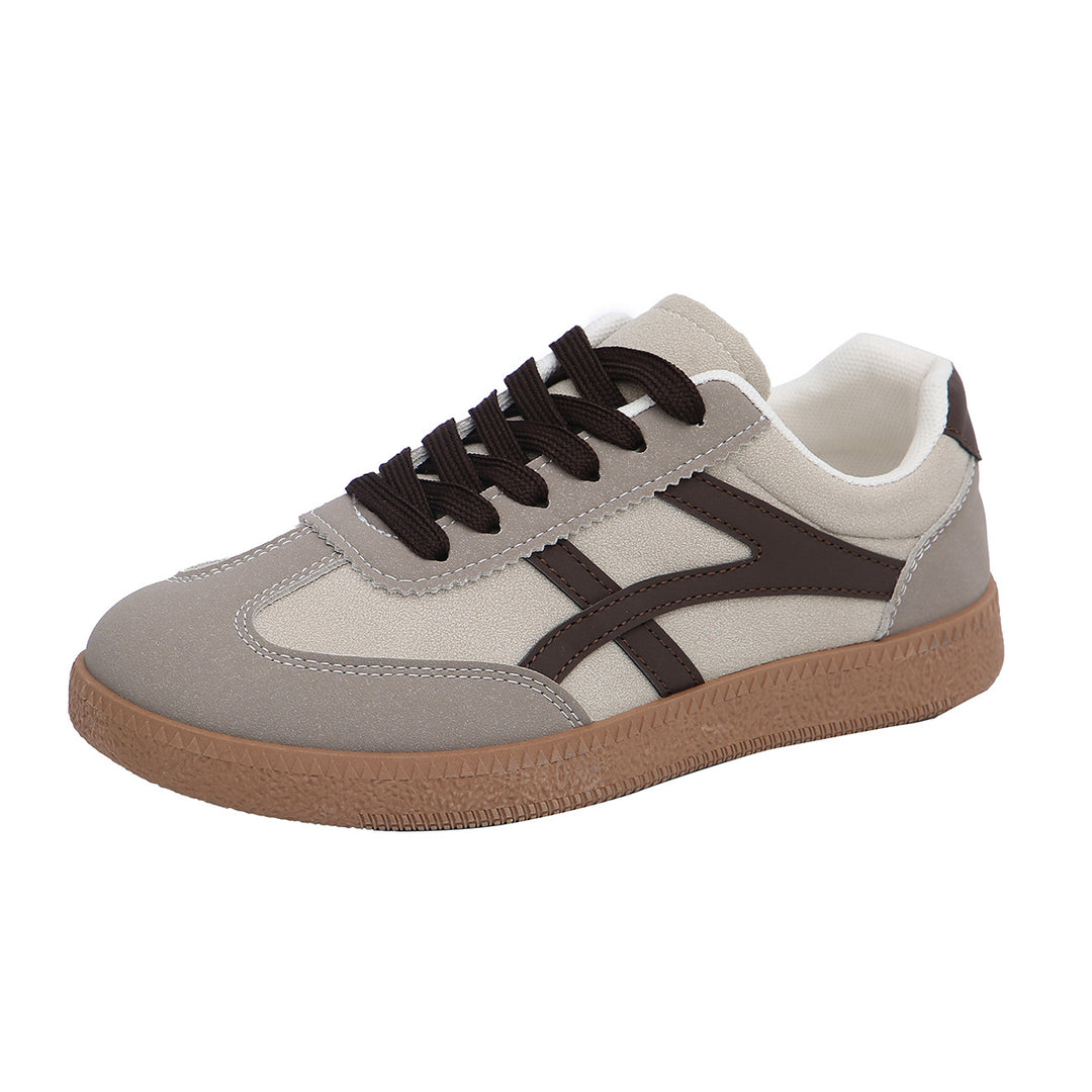 Damen modische Sneakers aus hochwertigem Wildleder mit rutschfester Sohle EB