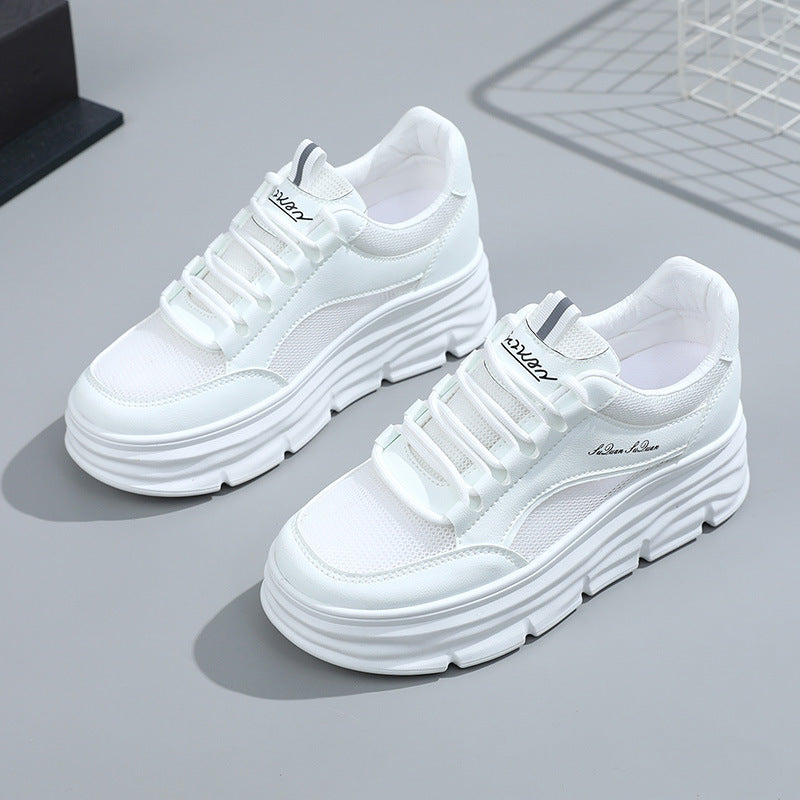 Damen Plattform Sneakers mit dämpfendem und flexiblen Sohlenprofil EB