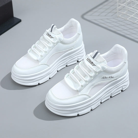 Damen Plattform Sneakers mit dämpfendem und flexiblen Sohlenprofil EB