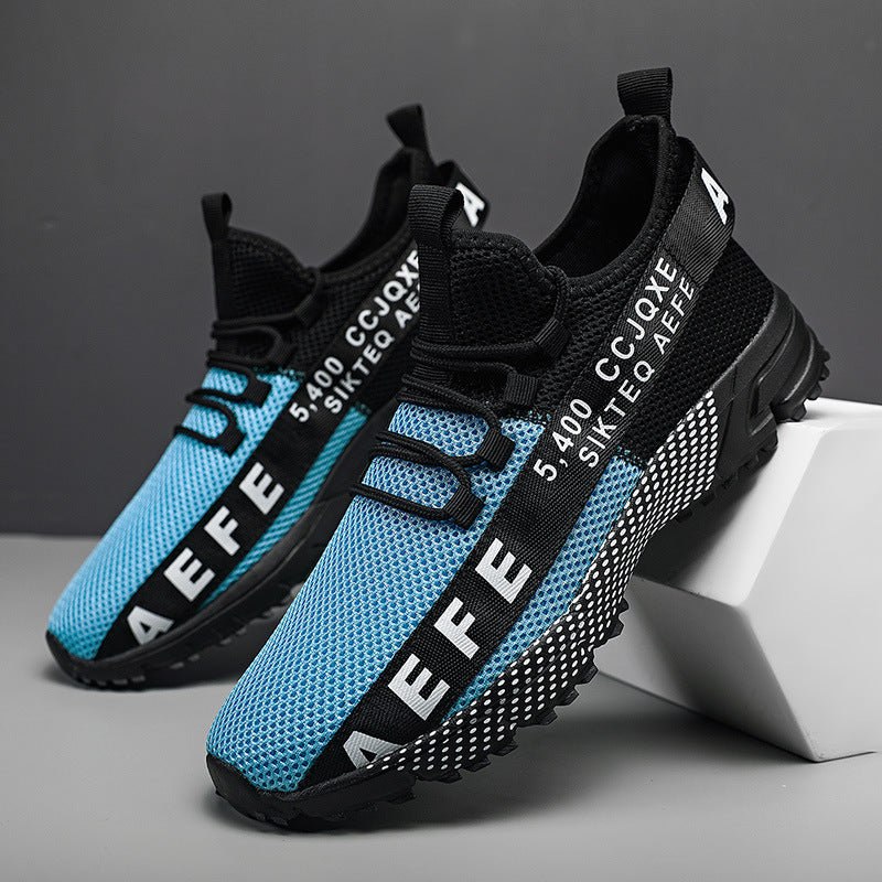 Damen Sportliche Lace-Up Sneakers mit innovativem Dämpfungssystem und rutschfester Sohle EB