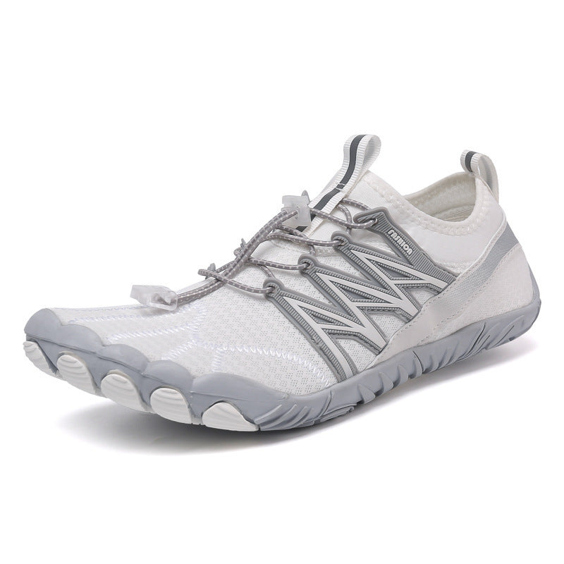 Damen Barfuß-Sportschuhe mit rutschfester Sohle und elastischem Schnellschnürsystem EB