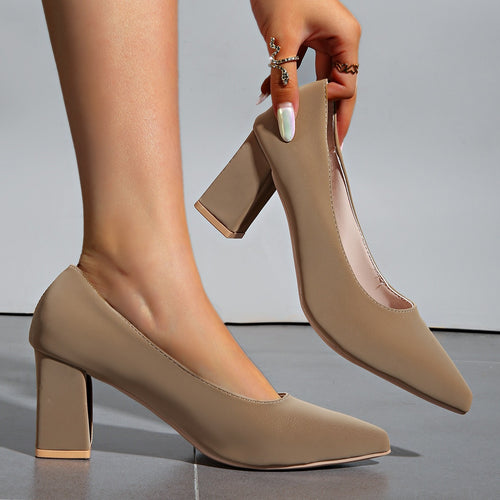 Damen Elegante und stilvolle High-Heel Pumps EB