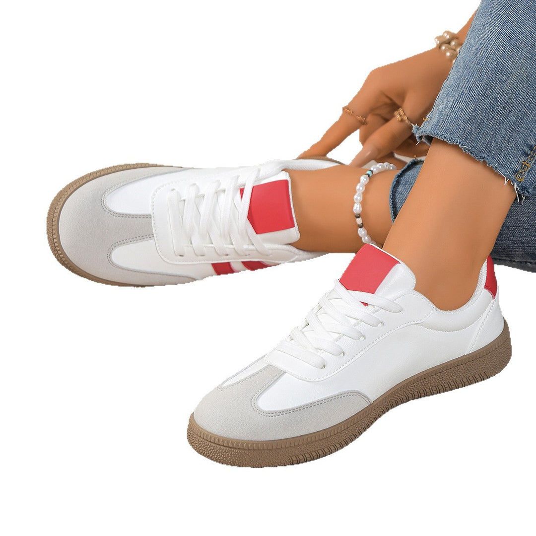 Damen Sportliche Sneakers mit eleganten Metallic-Details EB