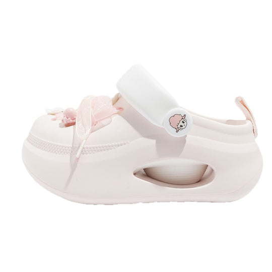 Damen Modische Clogs mit verspielten Applikationen und flexiblem Tragekomfort EB