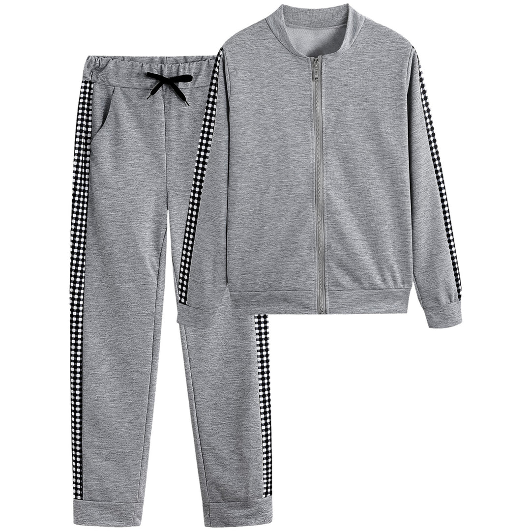 Damen Sportanzug mit stylischen Elemente und elastischem Bund EB