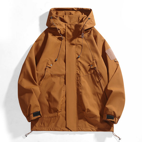 Damen Outdoor-Jacke mit verstellbarer Kapuze und atmungsaktiven Einsätzen EB