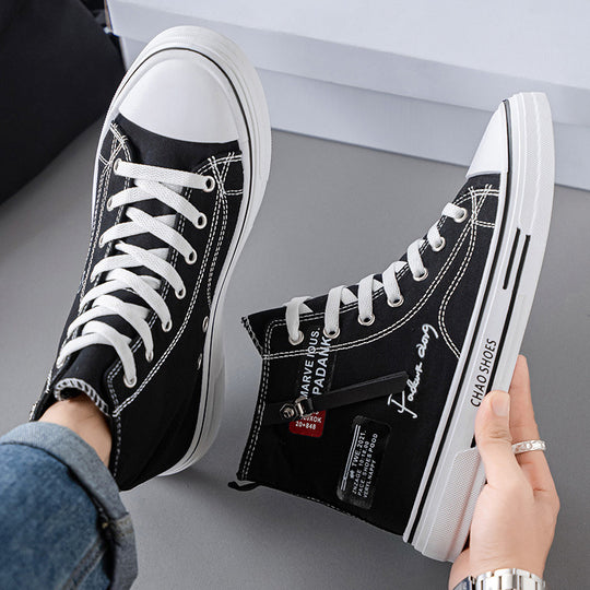 Damen Hohe Sneakers mit modernem Design und bequemer Innensohle EB