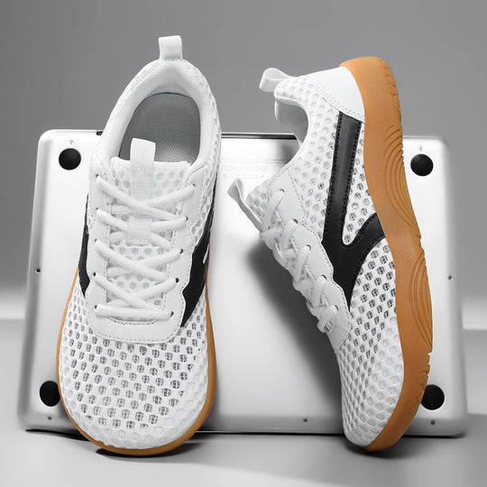 Damen Sportliche Atmungsaktive Sneakers mit flexiblem Obermaterial EB
