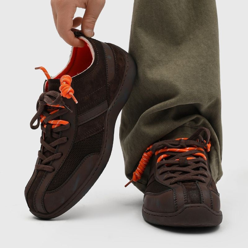 Damen Sportliche Sneaker mit atmungsaktiven Elementen und individueller Schnürung EB