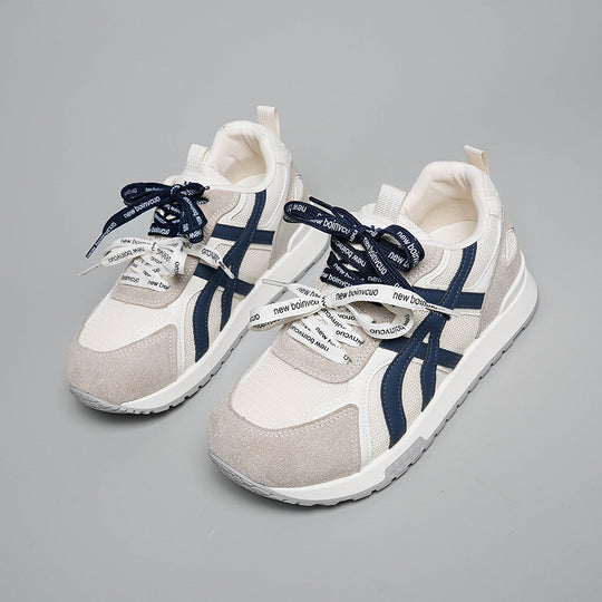 Damen Sportliche Sneaker mit atmungsaktivem Mesh-Obermaterial und dämpfender Sohle EB