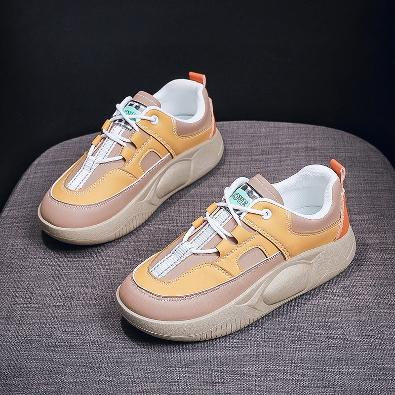 Damen Sneakers im urbanen Retro-Stil mit atmungsaktiver Konstruktion und dämpfender Sohle EB