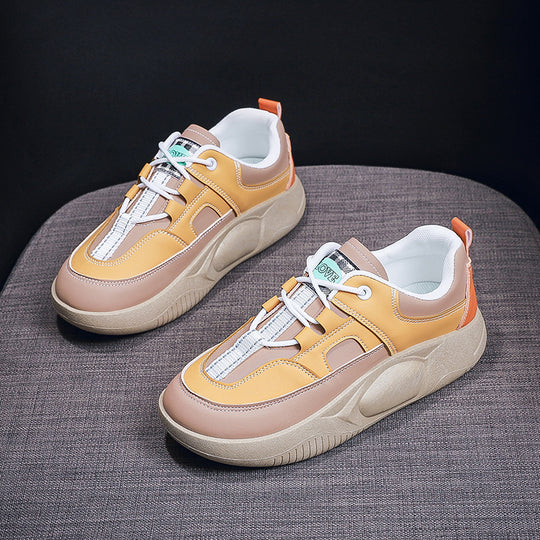 Damen Sneakers im urbanen Retro-Stil mit atmungsaktiver Konstruktion und dämpfender Sohle EB