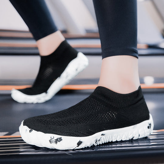 Damen Sportliche und atmungsaktive Wasserschuhe mit elastischem Schnellschnürsystem EB