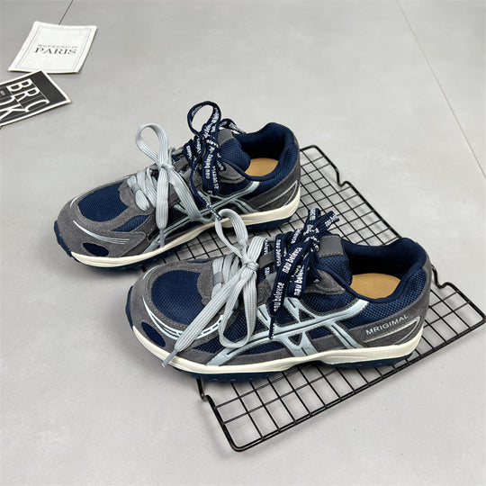 Damen sportliche Lauf-Sneaker mit dämpfender Sohlenkonstruktion und atmungsaktiver Mesh-Oberfläche EB