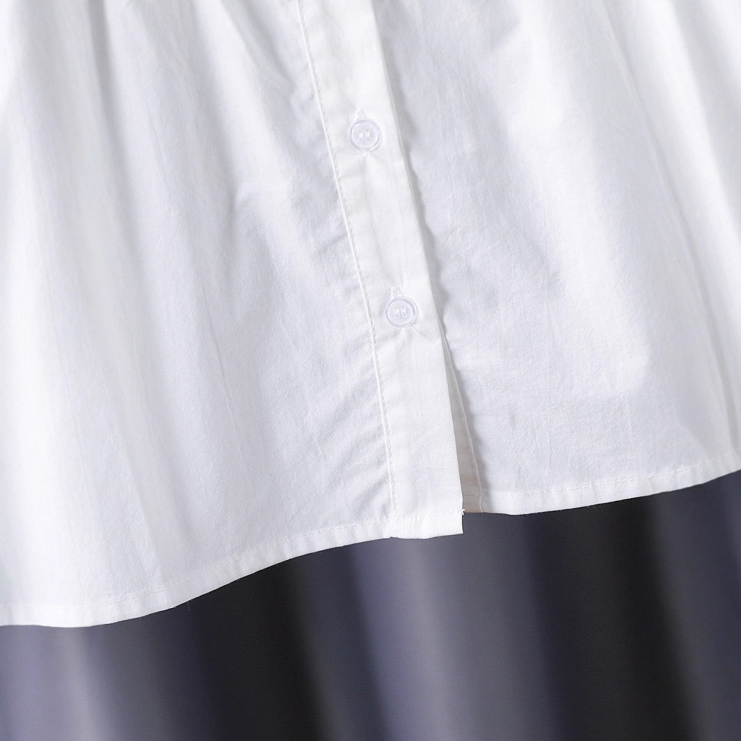 Mädchen Rüschenbluse mit eleganter Knopfleiste EB