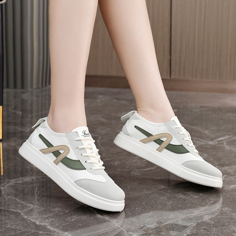 Damen Sportliche Sneakers mit modischem Design und atmungsaktiver Oberflächenstruktur EB