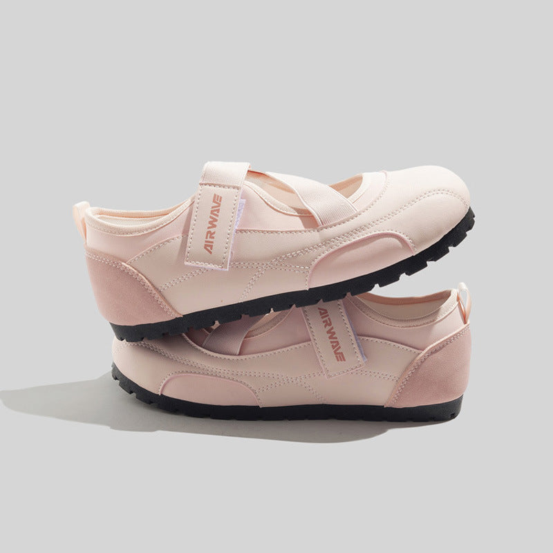 Damen Sportliche Freizeitschuhe mit elastischem Riemen und rutschfester Sohle EB
