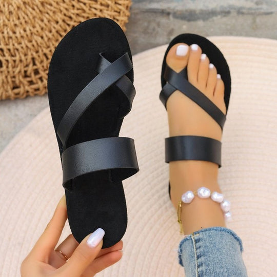Damen moderne Riemchen-Sandalen mit elegantem Design EB