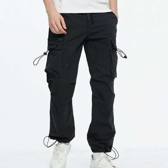 Herren Cargo-Hose mit praktischen Seitentaschen und verstellbarem Bund EB