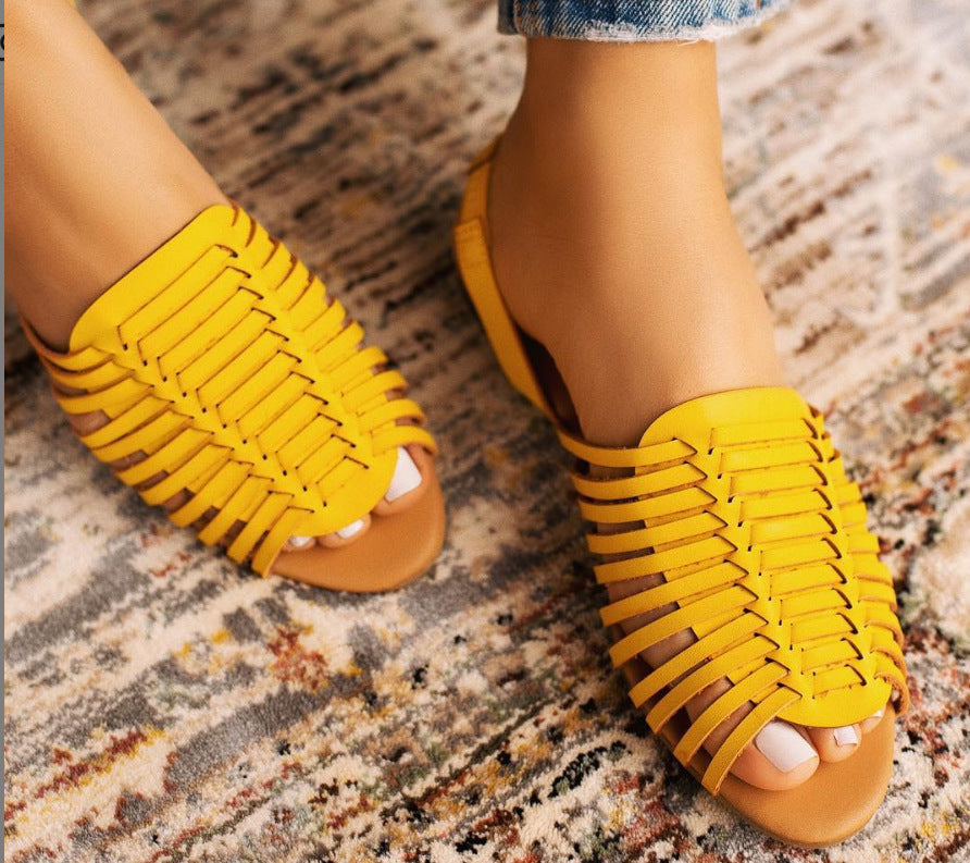 Damen Komfortable Riemchen-Sandalen EB