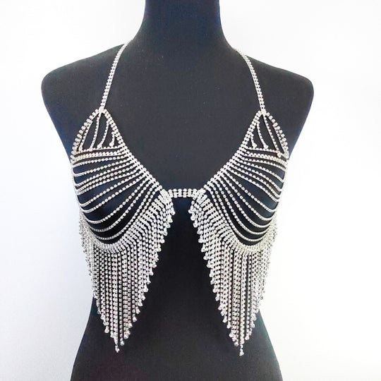 Damen Glamouröses Strandtop EB