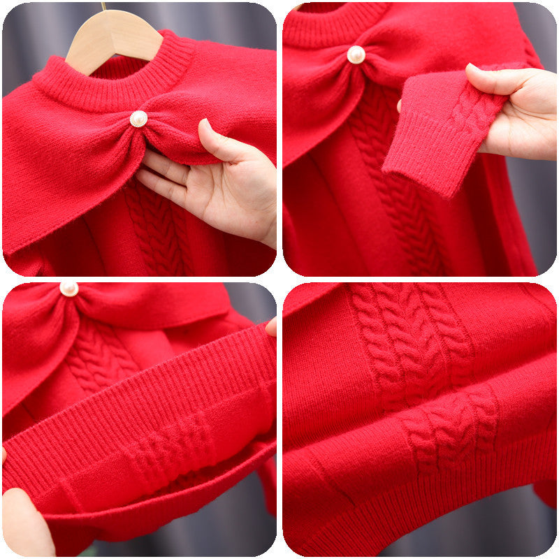 Damen Pullover mit trendigem Kragen und Zopfmuster EB