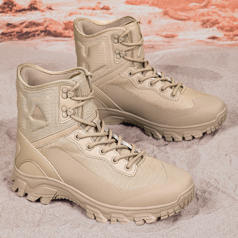 Herren taktische Outdoorschuhe mit atmungsaktiver Membran und rutschfester Sohle EB