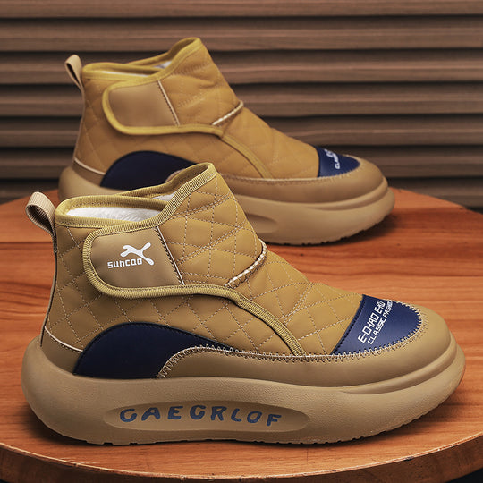 Damen modische Winterstiefel mit strapazierfähigem Obermaterial und rutschfester Sohle EB